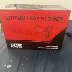 Lithium Leaf Blower 