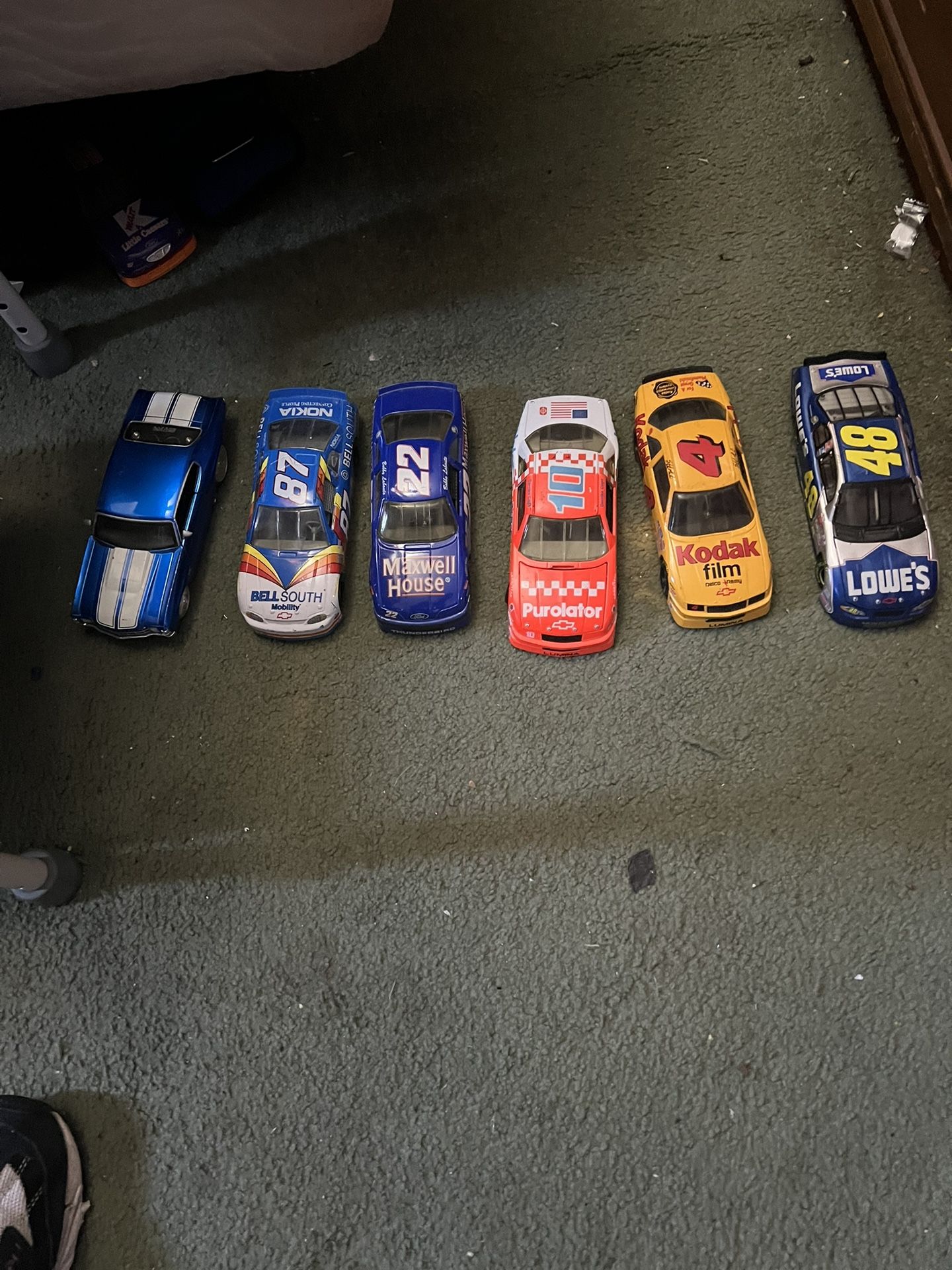 6 Great Condition Racing Cars!