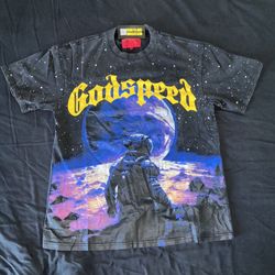 Godspeed Astronaut to The Moon T-Shirt