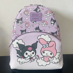 Sanrio Loungefly Kuromi & My Melody Angel & Devil Mini Backpack