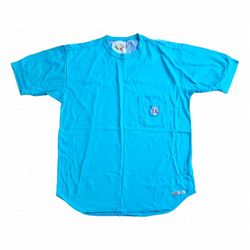 Vintage Italian Yacht Club International Design Team Blue Polo Shirt