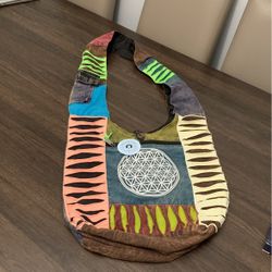 Hermosa Bolsa Cruzada Hippie