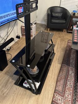 Glass TV Stand Perfect For Up to 75”