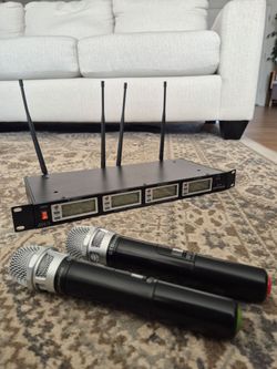 2 GTD Bluetooth Mics with Bluetooth Reciever