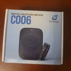 Mini Bluetooth Voice Amplifier Wireless Clip on Microphone, Portable Speaker, Teachers PA System