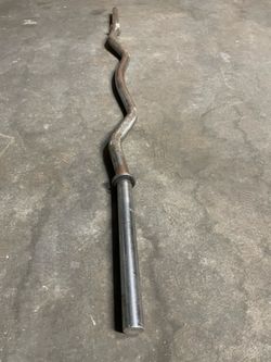 Olympic EZ Curl Bar (2" Sleeves) – Weightlifting Barbell