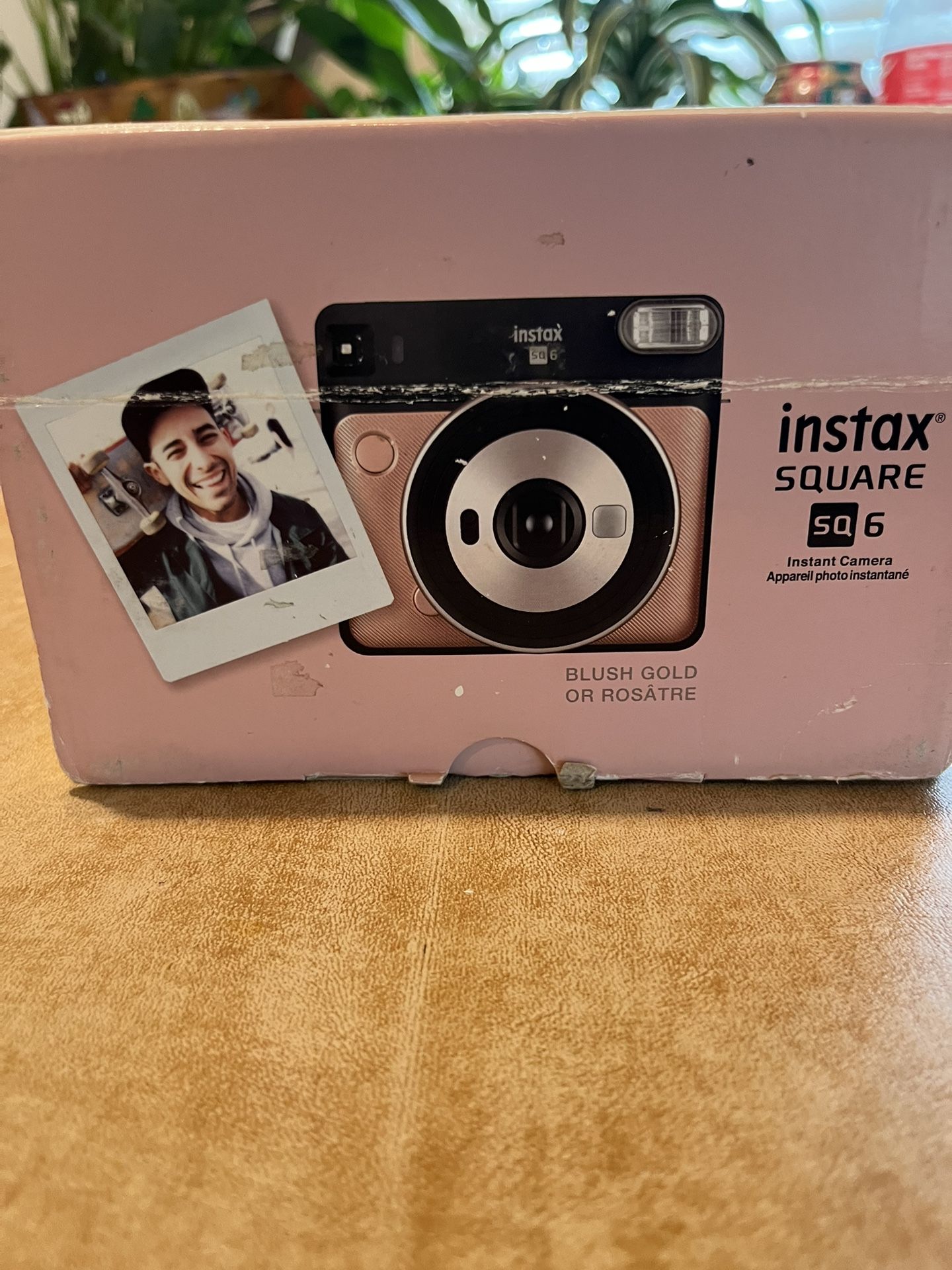 Fujifilm Instax Square SQ6 - Instant Film Camera - Blush Gold