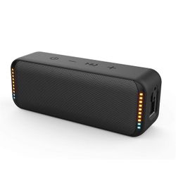 Waterproof Wireless Speakers Bluetooth for iPhone Android with 12H Playtime 12W HD Sound and Bass Portable TF Card AUX Line Rechargeable Handsfree Sho