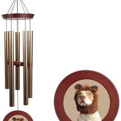 Memorial Wind Chimes with Photo Frame 