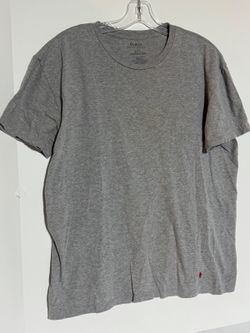 Polo Ralph Lauren Men’s Heather Gray crew neck T-shirt Large