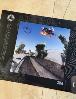 Primitive X Paul Rodriguez ‘Nollie Heal’ Poster - 18 X 24 - SIGNED & Unreleased!
