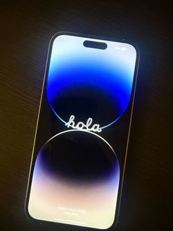 Apple iPhone with Dynamic Island