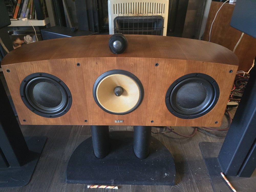 B&W HTM1 Center Speaker w/ Stand $1750