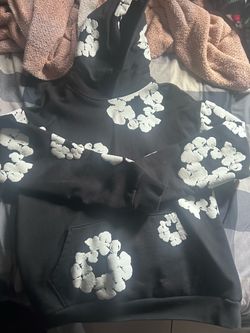 Denim Tears Hoodie Black sz small