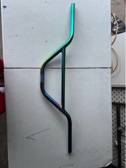 Oil Spill  bike handle bars