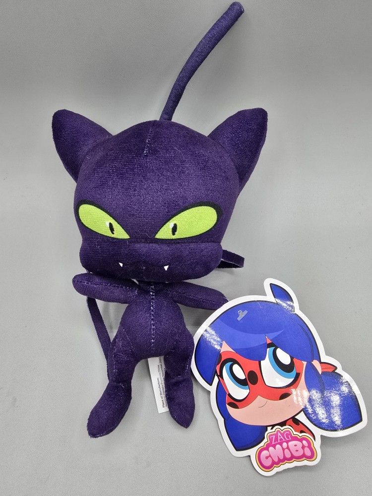 Miraculous Ladybug Cat Noir Plush Stuffed Doll