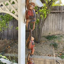 Hanging Monkeys Wood