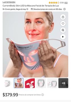 Máscara CurrentBody Skin LED la Máscara Facial de Terapia de Luz