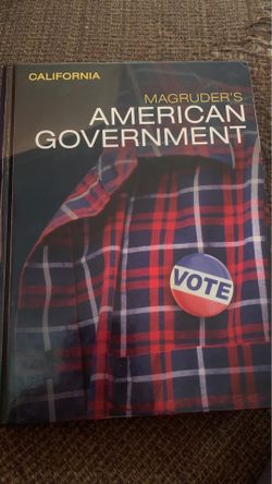 12th grade American government book “Brand New”