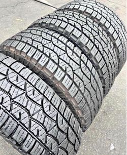275/70r18 Cooper tires en Excelentes Condiciones de Vida las 4