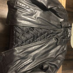 Leather Jacket, Large