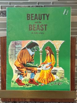 Beauty and The Beast Vintage Book