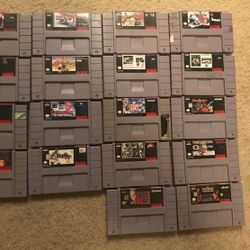 Super Nintendo Games package