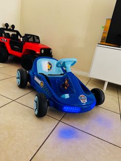 Paw patrol electric car