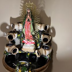 Fountain Of The Virginia Of Guadalupe