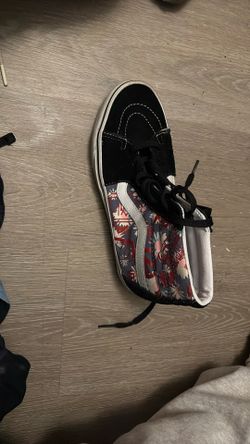 High top Floral Vans