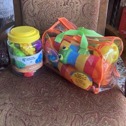 Melissa And Doug Bowling Set And Dino Matching Toys