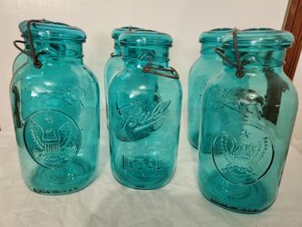 6 Centennial Ball Jars from 1976