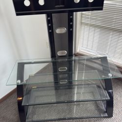 Glass TV Stand