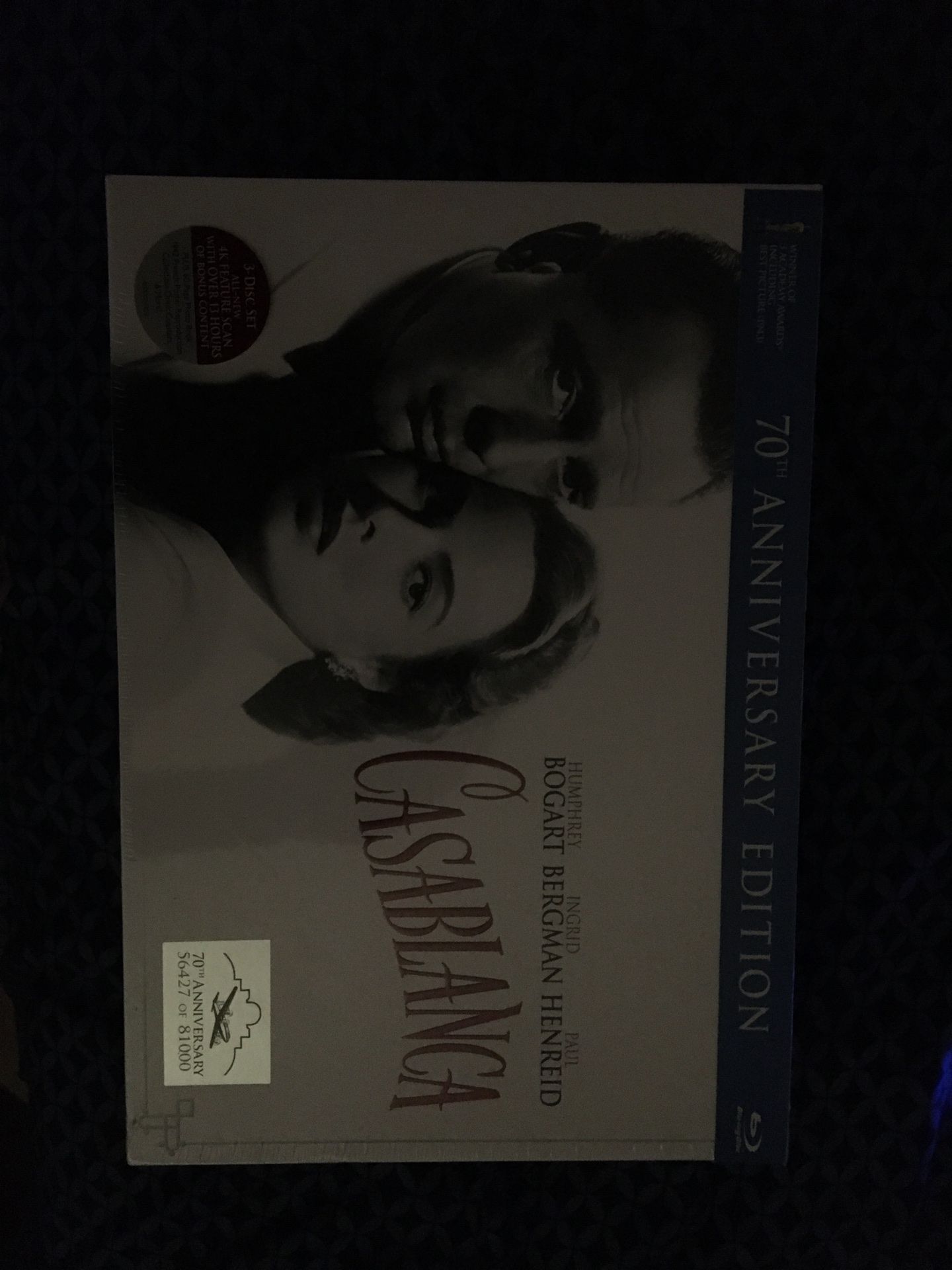Casablanca Blu-Ray set 70th anniversary edition