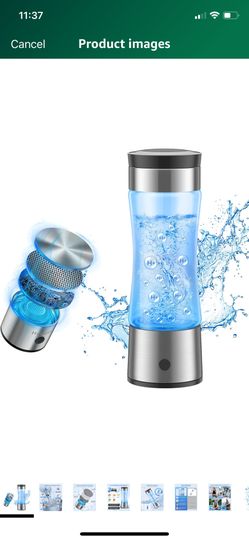 Portable  3 in 1 Hydrogen Water Bottle, Hydrogen Water Bottle Generator