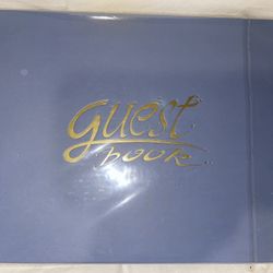 Wedding Guest Book, Elegant Photo Guestbook to Sign at Reception Party - Ideal for Wedding, Baby Shower, Birthday & Special Events, 100 Blank Pages