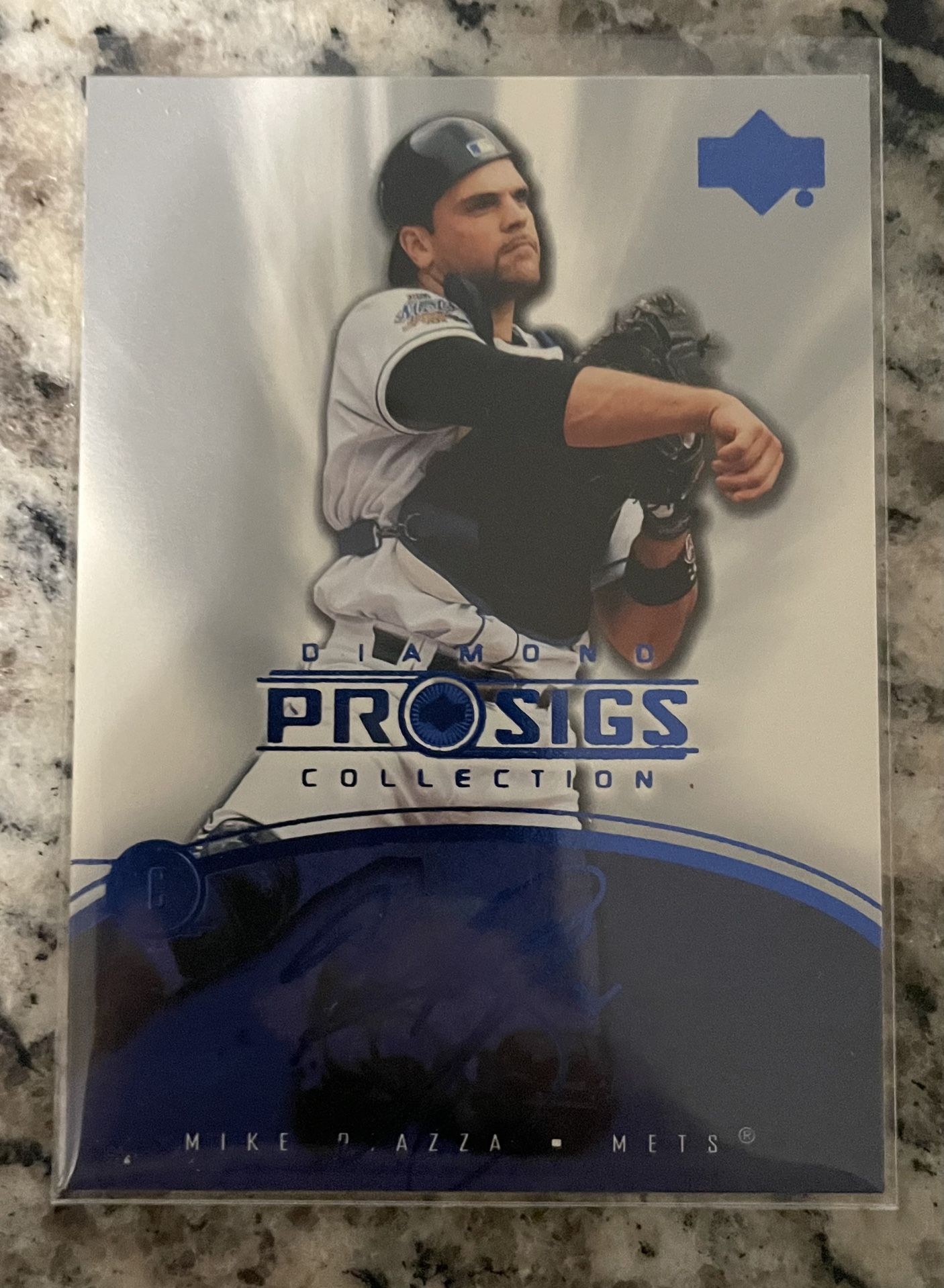 Mike Piazza Diamond Collection Pro Sigs 2004 Upper Deck #37