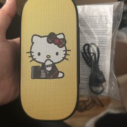 Hello Kitty Speaker With Charger And instructions