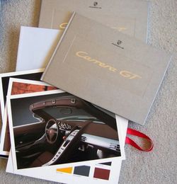 Porsche Carrera GT Owners Presentation Book and style sheets,2003