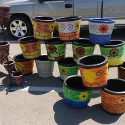 Vendo Bonitas macetas Para Sus Plantas 