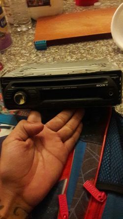 Sony radio