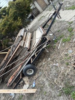 Trailer good frame make it ur built