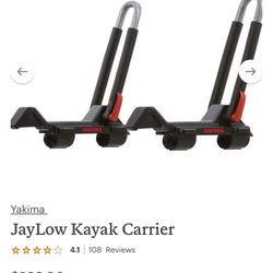 New Yakima JayLow Kayak Rack
