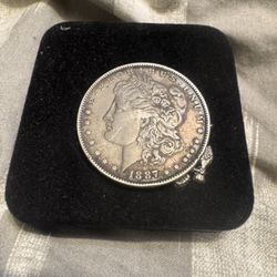 1887 Morgan Dollar 