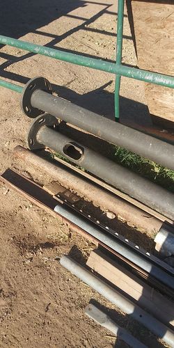 Steel poles