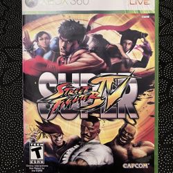 Super Street Fighter 4 For Xbox 360