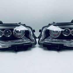 2014-2019 LEXUS GX460 LEFT AND RIGHT SIDE HEADLIGHT LED OEM COMPLETE