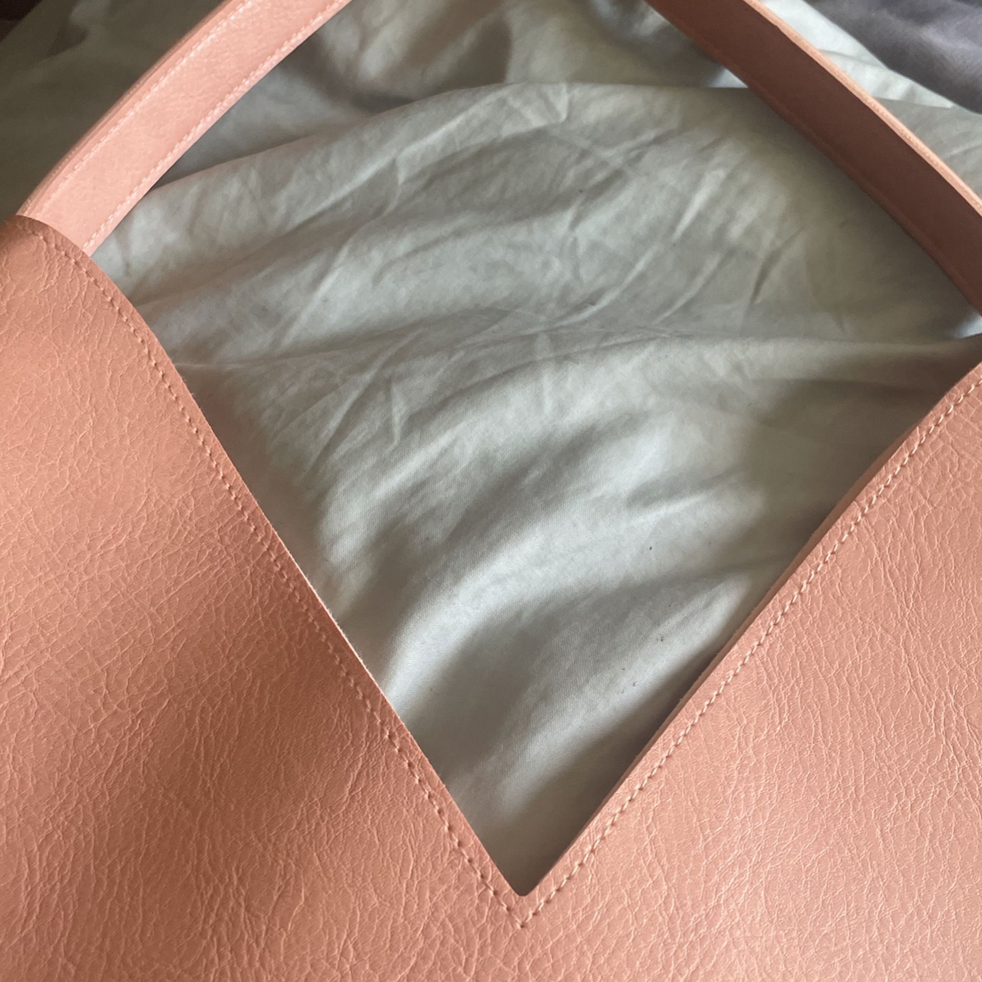 Ulta Blush Over Shoulder Purse With Side Zipper Pocket