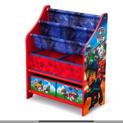 PAW Patrol Book and Toy Organizer