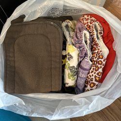 READ DESCRIPTION - free cloth diaper covers and inserts 